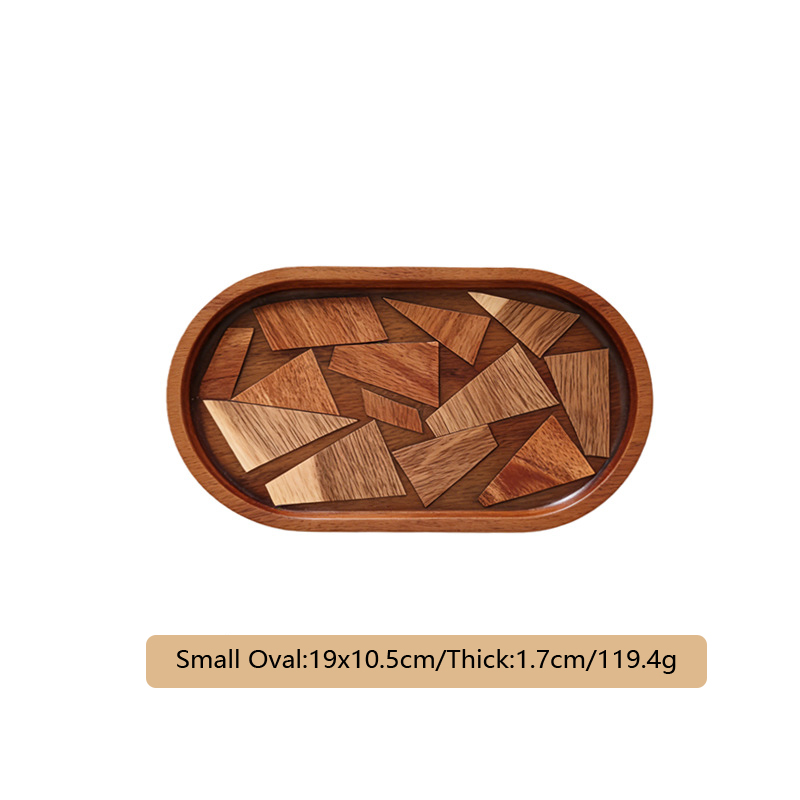 Khaki-Small Oval
