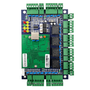 TCP IP Wiegand 26 34 Standard di rete 4 porte pannello di controllo per il sistema di controllo accessi Rfid estendere il controllo di allarme antincendio