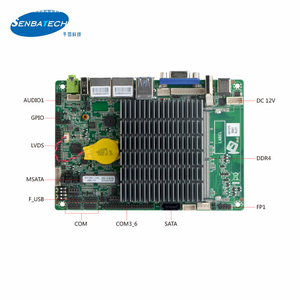 EPIC-N31 Celeron J3710 Motherboard Gigabit LVDS HDMI1.4 RS422 7 X USB 6 X COM 3.5'' Computer Motherboard with <strong>Processor</strong> - Product Image 4