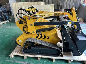 Small Skid Steer End Loader With Bucket Mini Skid Steer Loader Attachment Skidsteer Bagger Mini - Product Image 3