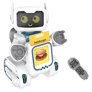 Yeni ürün erken eğitim çocuklar akıllı akıllı robotlar programlama uzaktan kumandalı Robot Flash kart ile
