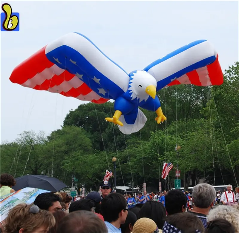 Défilé géant Ballon D'événement, Personnalisé Gonflable Volant Pygargue à tête blanche ballon