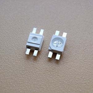 ส่วนประกอบ 3528 RGB smd led ไดโอดย้อนกลับ WS2812B SMD LED 6028 RGB 4pins LED สําหรับไฟคีย์บอร์ด - Product Image 2