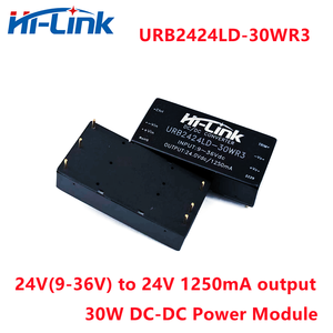 高联DCDC 30W <span class=keywords><strong>24V</strong></span>(9-36V) 至<span class=keywords><strong>3V</strong></span> 5V 12V 15V <span class=keywords><strong>24v</strong></span>电源模块URB2405LD-30WR3 URB2412LD-30WR3降压转换器