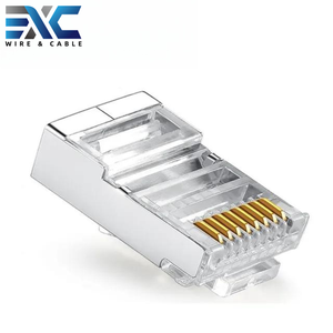 Factory price plug rj45 connector 8P8C RJ45 CAT5 Crystal head <strong>Network</strong> Connector plug for <strong>Cabling</strong> System - Product Image 3