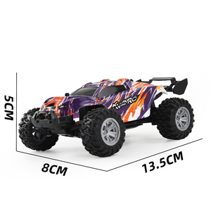 Sınır ötesi RC Mini yarış RC araba 1:32 oyuncaklar 2.4GHz Off-Road RC 18 km/h Drift araba kontrolü amortisör Buggy Remoto Controle - Product Image 3