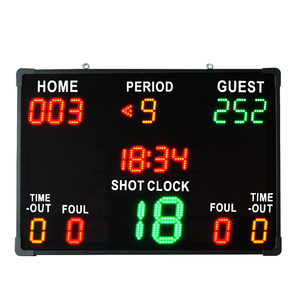 CHEETIE CP43 qualità orologio di gioco all'ingrosso casa e ospite LED basket telecomando tabellone segnapunti Tennis - Product Image 2