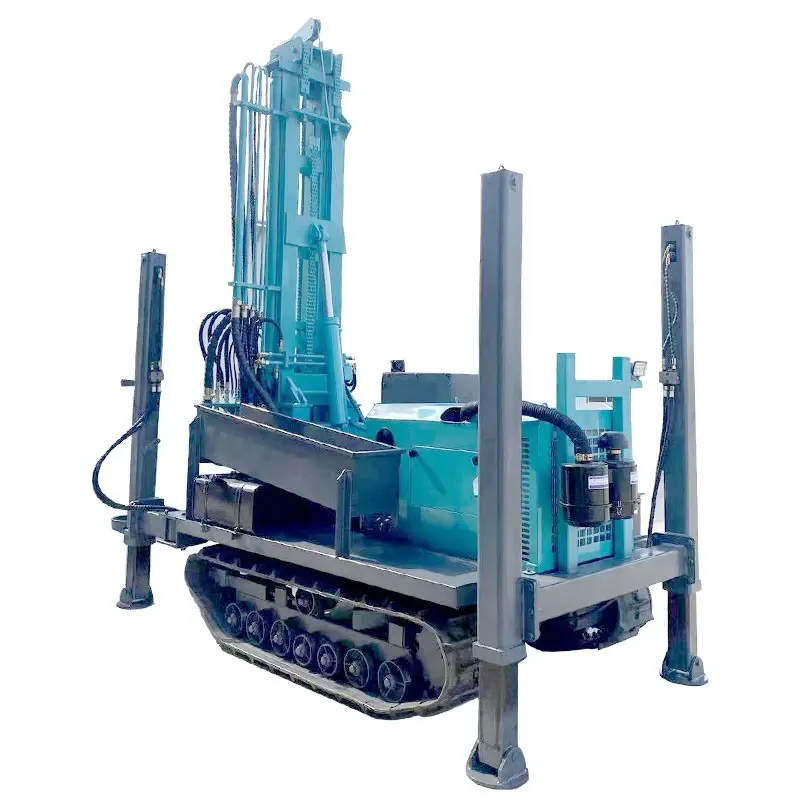 Best Quality Steel Crawler Mounted 200m 300m 500m Drill Machine Water Well Drilling Rigs for Sale 511m Water Well Drilling Rig