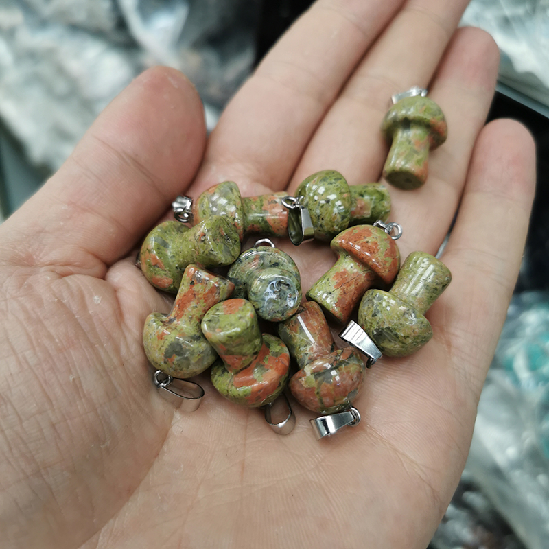 flower green stone