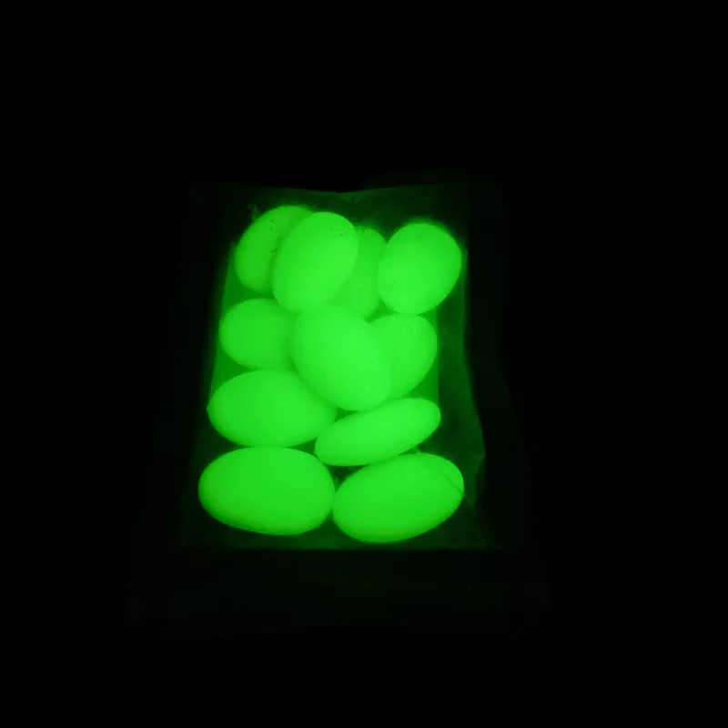 Pedras luminosas Glow In The Dark Seixos Pedras brilhantes para passarelas ao ar livre Home Garden Yard Decor Fish Tank Pebble Rocks