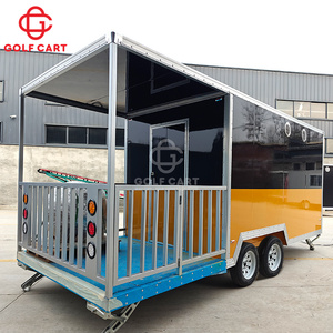 2024 loại mới đường phố bán cà phê van phục vụ giỏ hàng bánh mì kẹp thịt khoai tây chiên kem xe buýt xe tải thực phẩm di động Trailer với đầy đủ nhà bếp - Product Image 5