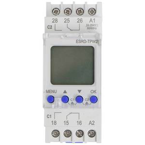 Count tec S2K90 Timer für DIN-Schiene ESRD-TPD2 multifunktion ales, wöchentliches Programm, Tages programm (940910766760) - Product Image 1