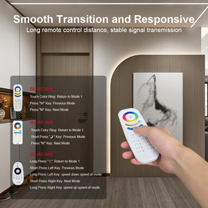 Gledopto <span class=keywords><strong>2025</strong></span> Hot đơn sắc pixel Led điều khiển 7 hiệu ứng động 2.4 Gam RF <span class=keywords><strong>DC5</strong></span>-<span class=keywords><strong>24V</strong></span> điều khiển từ xa Dimmer tự động hóa nhà - Product Image 5