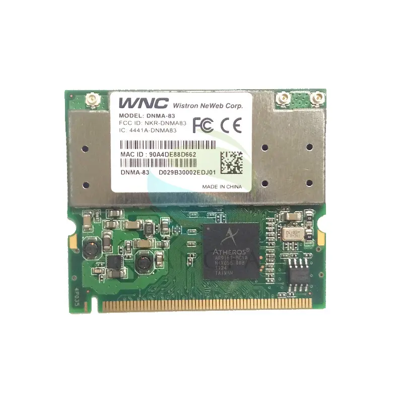 Tarjeta de red inalámbrica de doble banda, para Atheros AR9160 ABGN DNMA-83 DNMA-92 Mini PCI de 300Mbps 802.11a/b/g/n