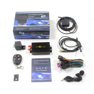 GPS跟踪系统车辆设备SMS gsm/gps tk103实时定位器gps跟踪器，带发动机切断 - Product Image 2
