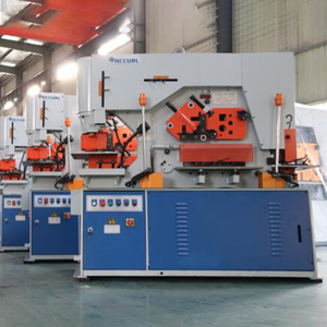 ACCURL IW-60SD <strong>Multi</strong> <strong>Function</strong> Metal Rod Cutting and Punching Hydraulic Iron Worker - Product Image 2