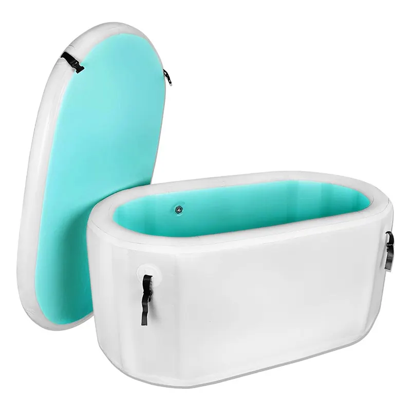 Portatile Pvc punto a goccia gonfiabile pieghevole per adulti bagno di ghiaccio vasca ampia vasca da bagno di ghiaccio adatta per Chiller