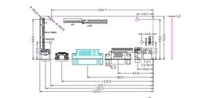 M.NT68676.3 driver <strong>board</strong> support Dual LVDS with 1920*1080@60HZ, support <strong>VGA</strong> signal <strong>input</strong>,driver <strong>board</strong> - Product Image 5