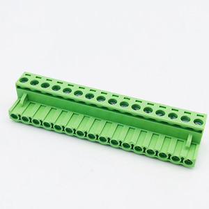 2edgk-5.08mm, enchufe de conector PCB de cableado verde, 2P-24P, bloque de terminales - Product Image 5