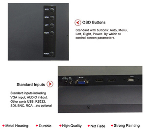 Small Size 10 10.1 Inch Open Frame VGA USB <strong>TFT</strong> <strong>LCD</strong> Touch Screen TV <strong>Monitor</strong> 10.1inch - Product Image 6