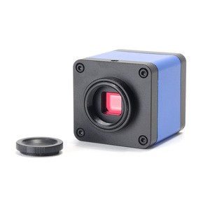 34MP 2k HDM兼容通用串行总线数字工业视频显微镜摄像机180倍C安装镜头变焦60发光二极管，用于手机印刷电路板焊接 - Product Image 2