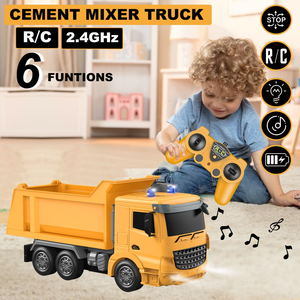 2024 RC Engineering Vehicle 2.4G 6CH RC Dump Truck 1/<strong>24</strong> <strong>Wireless</strong> 6CH One-Click Demo Remote Control Dump Truck Children's <strong>Toys</strong> - Product Image 6