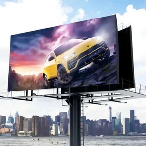 Pantalla LED RAYBO para nieve al aire libre, pantalla LED fija HD P5 P6 P8 P10, pantalla LED grande para publicidad a todo color