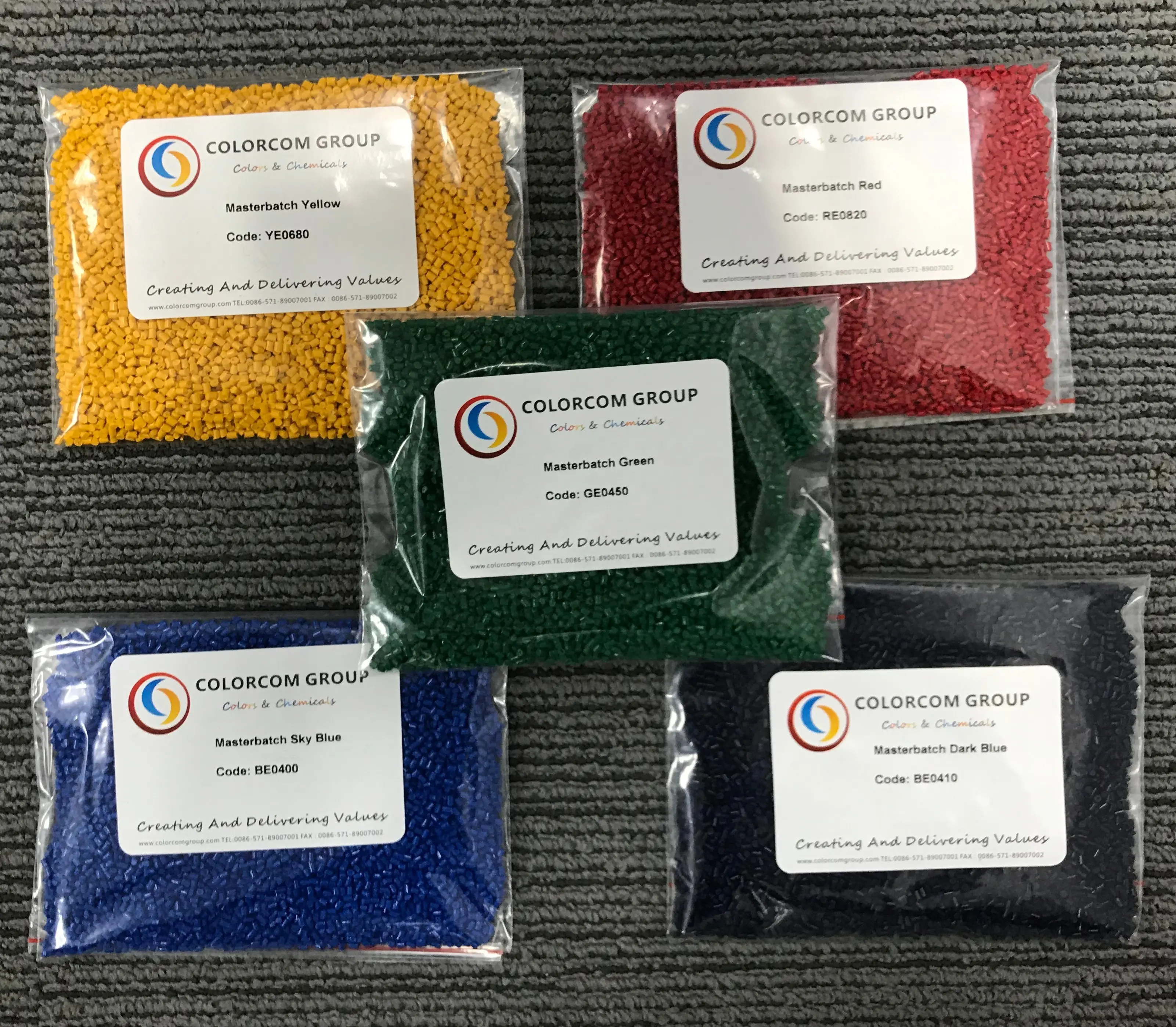 Masterbatch Colorcom Colore Masterbatch