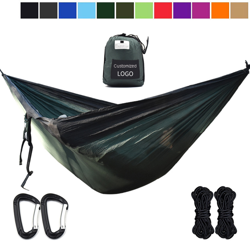 Factory Direct Sale Nylon Portable Camping Playing Hammock For Outdoor
