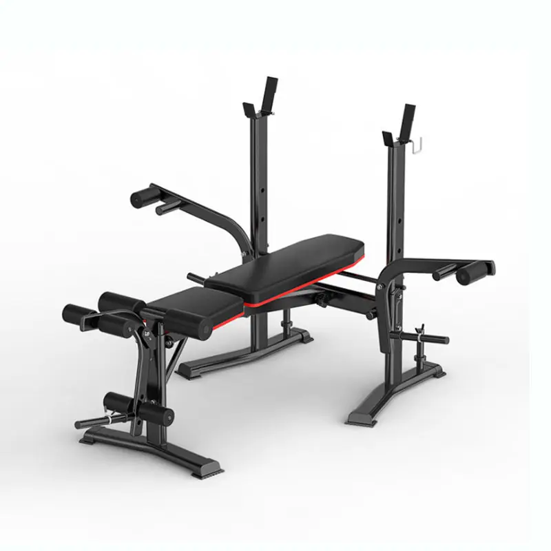 2024 Fitness ağırlık sehpası çok fonksiyonlu egzersiz tezgah halter Squat çerçevesi spor Fitness halter yatak tezgah