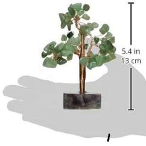 Hayat ağacı küçük yeşim şanslı taş ağacı dekoratif heykelcik heykeli şifa gem taş bonsai taş ağacı sanat dekorasyon hediyeler - Product Image 2