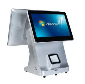 Komputer <span class=keywords><strong>POS</strong></span> All-in-One Layar Sentuh 15,6 Inci Grosir dengan Printer Thermal Terintegrasi dan Scanner, Windows 10/11 Intel I3/i5/i7 untuk Ritel - Product Image 2
