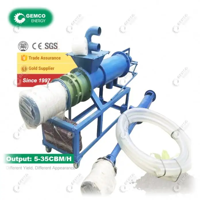 Máquina de desidratação de esterco de gado, mini máquina de desidratação de esterco, máquina de secagem de esterco (I3)
