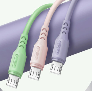 USB mikro kablo fabrika 1.5ft/3ft/6ft/10ft malzeme TPE hızlı şarj kablosu usb mikro kablo için mikro cep telefonu - Product Image 5