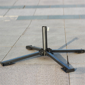 户外太阳伞沙滩伞四脚底座十字底座钓鱼伞三角底座 - Product Image 5