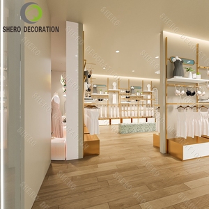 新产品陈列室设计内衣和文胸展示架的商店设计