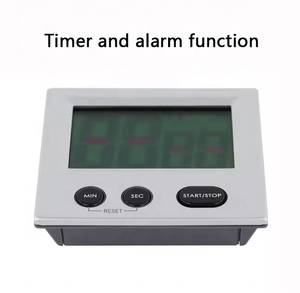Timer digitale da cucina con allarme ad alto volume | Timer di cottura magnetico con foro appeso e Timer per conto alla rovescia approvato - Product Image 6