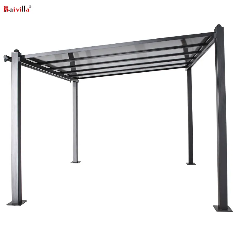 Attached To The House White Aluminum Frame Canopy Pool Bargain Awning Prices For Sale