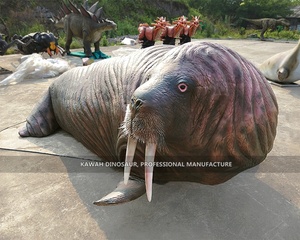 Yapay mors Animatronic mors heykeli özelleştirmek akvaryum mors modeli okyanus parkı - Product Image 4