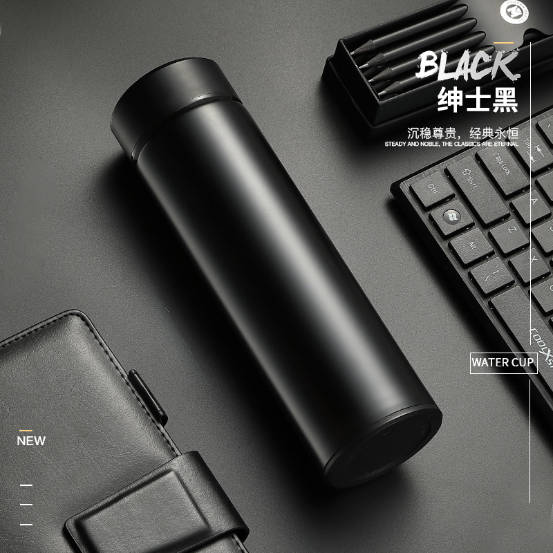 แก้วทรงตรง สีดำ