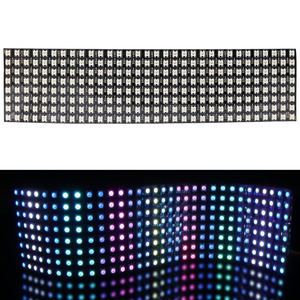 5050 5V RGB Matrix led Pixel module light 8*8 16*16 8*32 Pixel WS2812B WS2812 pannello flessibile digitale indirizzabile individualmente - Product Image 6