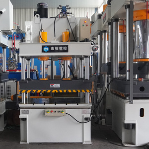 Emniyet ızgarası ile Metal şekillendirme için 63 ton çift silindirli entegre dört sütunlu hidrolik basınç makinesi - Product Image 2