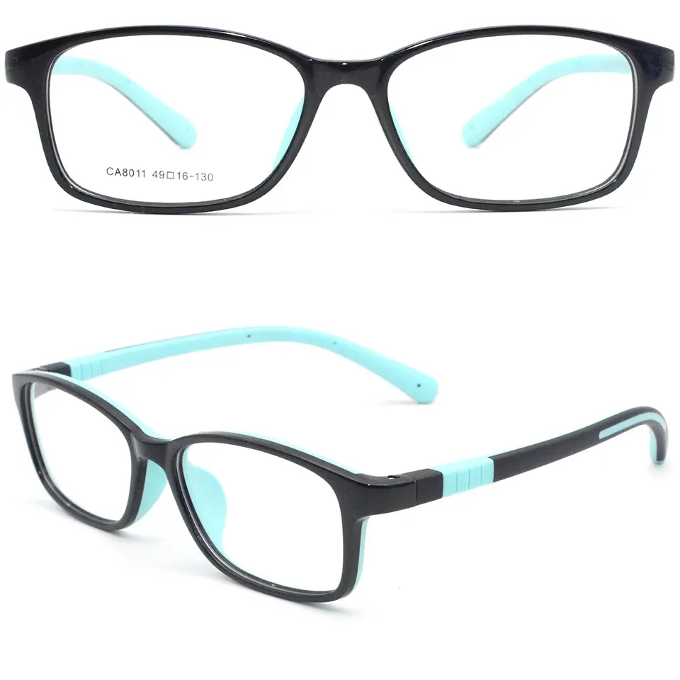 Lunettes en Silicone avec logo personnalisé pour enfants, monture optique de protection des yeux, confortable, de haute qualité