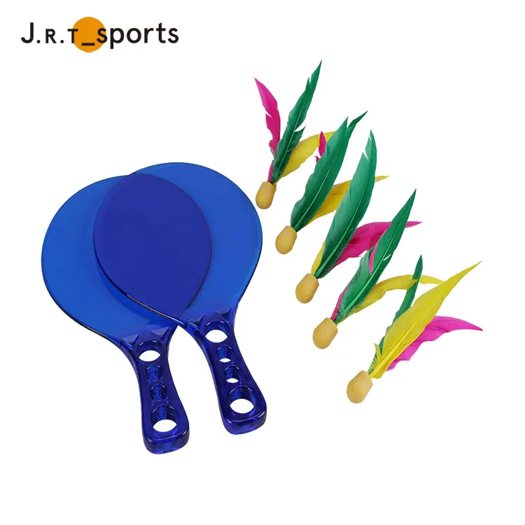 Plastic Paddle Ball Custom Kids Outdoor Sports Durable Beach Tennis Racket