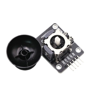 Hochwertiger zweiachsiger XY-Joystick-Modus PS2-Joystick-Steuerhebelsensor Joystick für Arduinos Standard DIP Electric Toy - Product Image 2