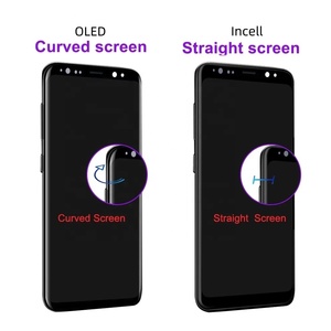 จอแอลซีดีสำหรับซัมซุง S8พลัสพร้อมกรอบ S8 + SM-G950F G955F ชิ้นส่วนหน้าจอสัมผัส