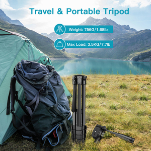 Nhôm Chuyên Nghiệp <span class=keywords><strong>Tripod</strong></span> Cho Máy Ảnh Điện Thoại Di Động Nhỏ Gọn Chụp Ảnh Máy Ảnh <span class=keywords><strong>Tripod</strong></span> Đứng - Product Image 6