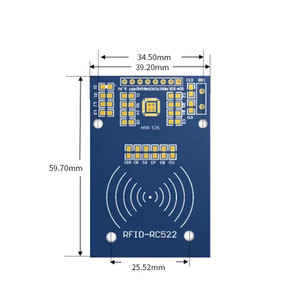 MFRC-522 RC-522 RC522 Antenna <strong>RFID</strong> Kit - IC Wireless Module For <strong>Arduino</strong> IC KEY SPI Writer <strong>Reader</strong> IC Card Proximity Module