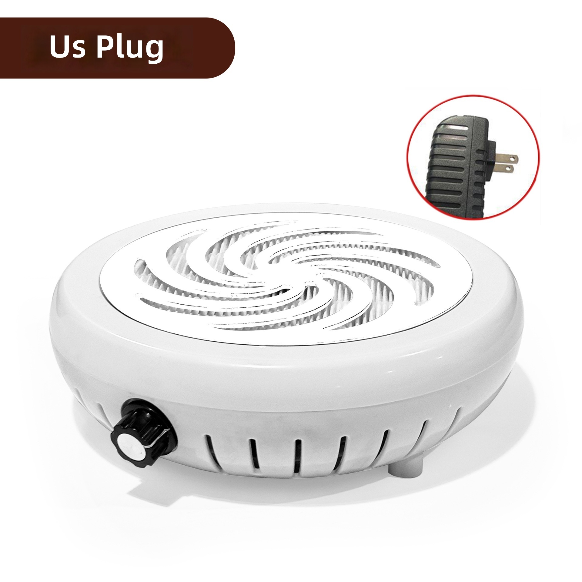 US standard plug-white panel