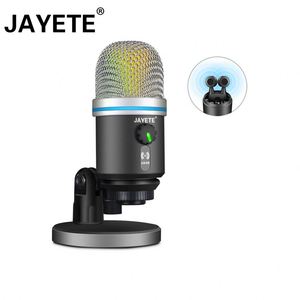 Broadcasting Recording Condenser <strong>Microphone</strong> Set Intelligent Volume Adjustable <strong>Audio</strong> Mixer Card for Computer Pc Live Sound - Product Image 2